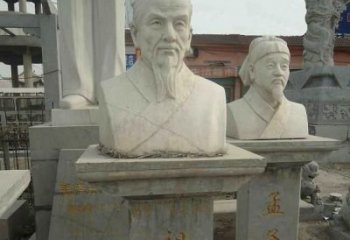 泰州高级定制古代名人祖冲之头像雕塑