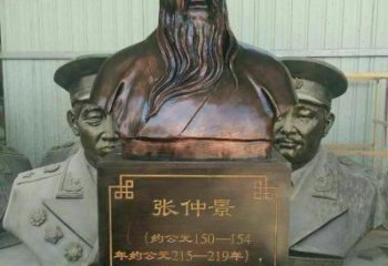 泰州医道神匠张仲景铜雕