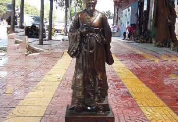 泰州张仲景全新铜雕系列