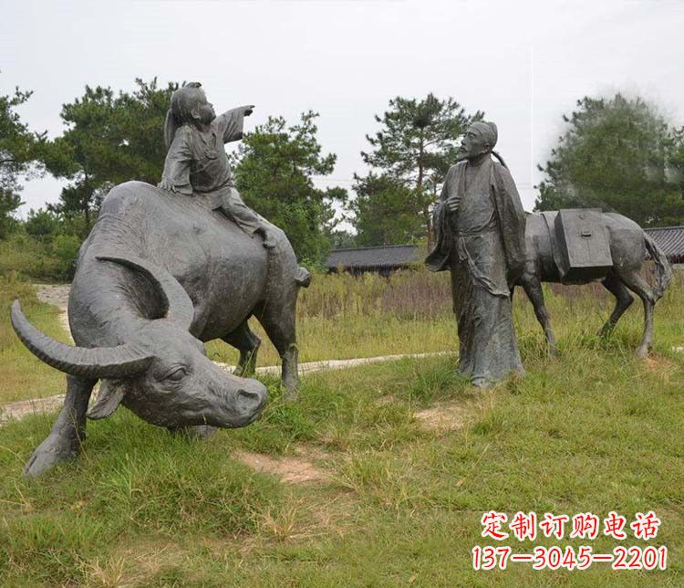 泰州杜牧精品铜雕雕塑