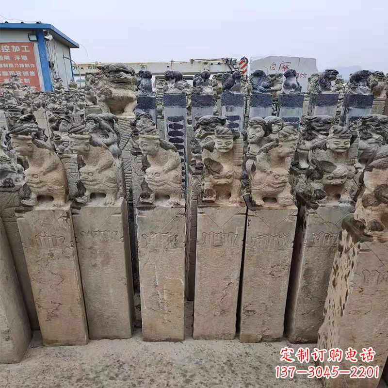 泰州古代栓马柱