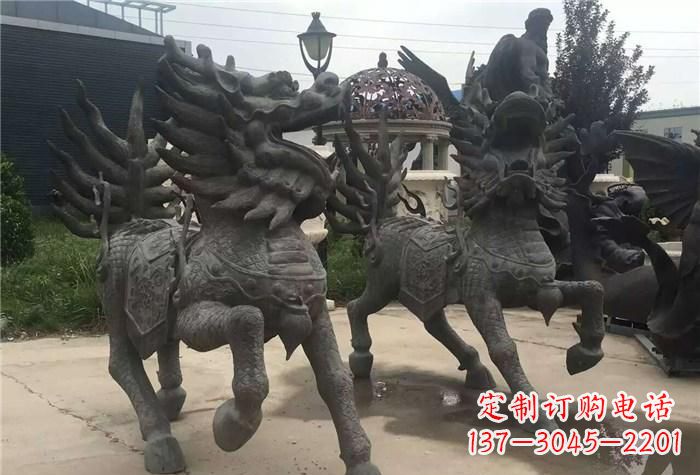 泰州古代铜雕麒麟