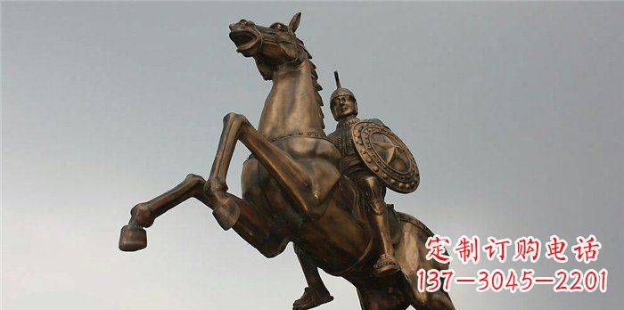 泰州古罗马骑马战士铜雕——令人惊叹的骑马雕塑