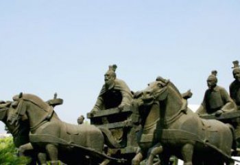 泰州中领雕塑--尊贵马车雕塑