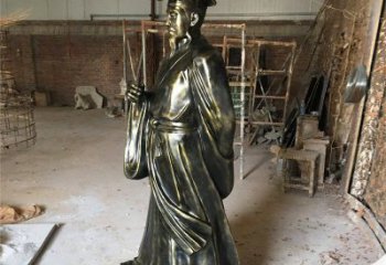 泰州千古经典——代表古代艺术审美的王羲之雕塑
