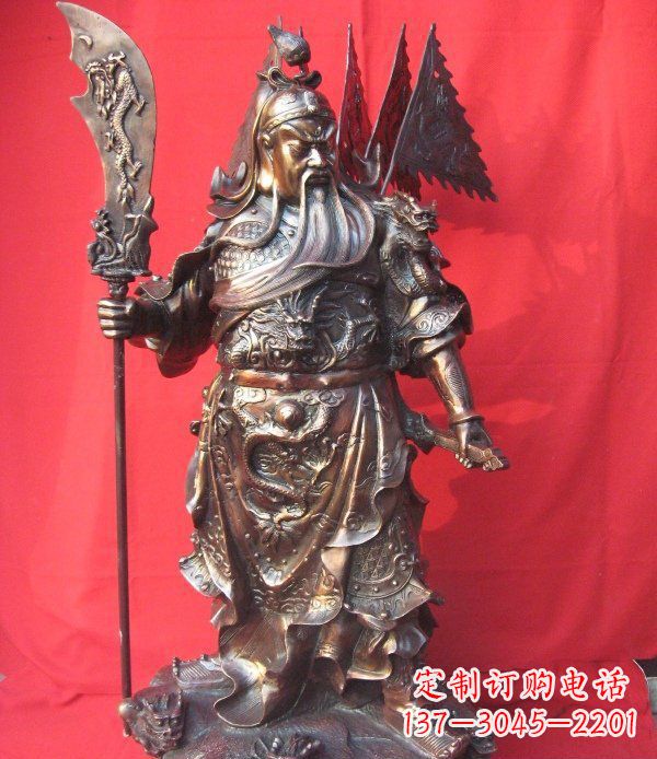 泰州中领雕塑:以关公雕塑打造您的定制之作