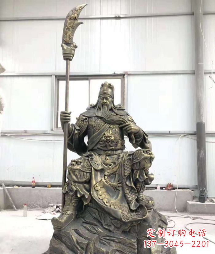 泰州关公铜雕,令您的装饰更加添彩