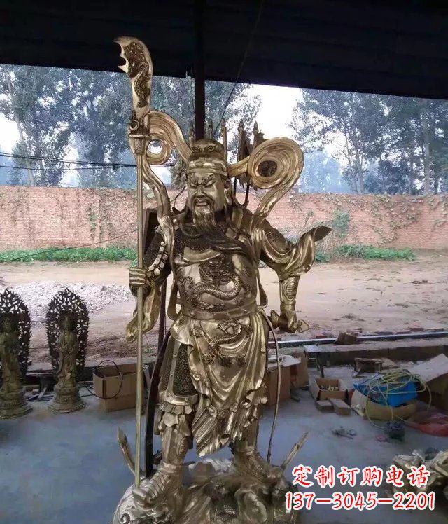 泰州精美关公雕塑,展现传统文化魅力