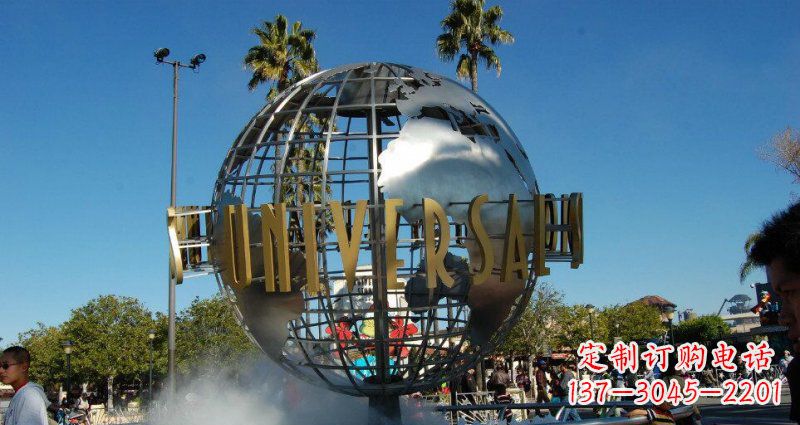 泰州中领雕塑仿真不锈钢地球雕塑
