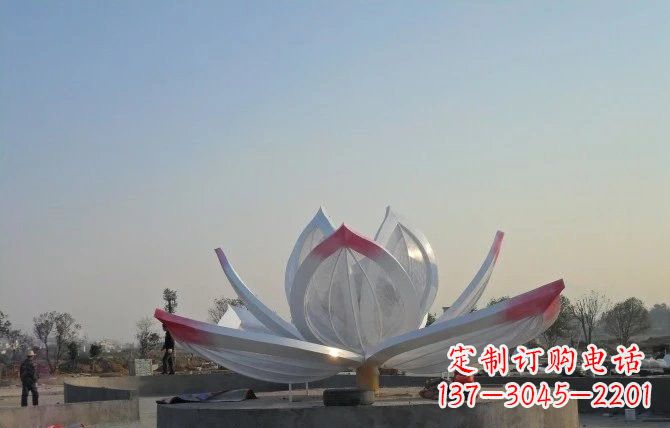 泰州华丽的不锈钢莲花雕塑