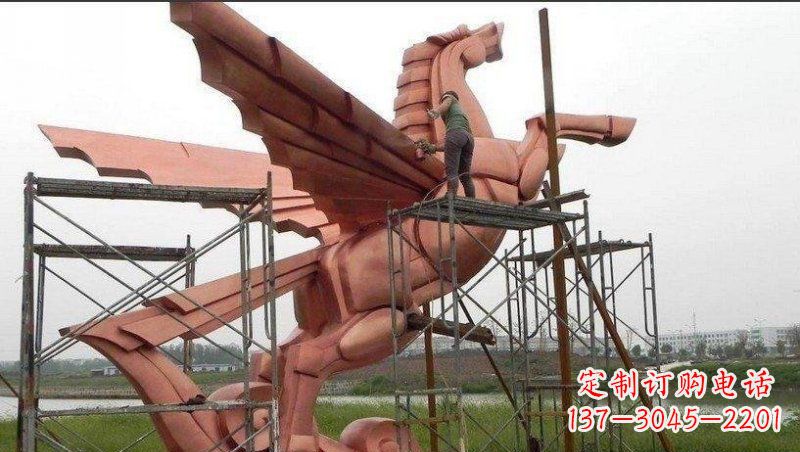 泰州飞马铜雕:完美艺术品