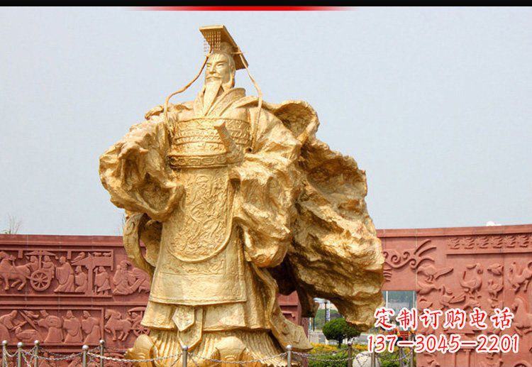 泰州铜雕刘邦,一款经典历久弥新的艺术品