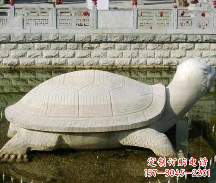泰州广场景观龟喷泉石雕