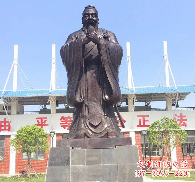 泰州具有传统文化气息的孔子雕塑