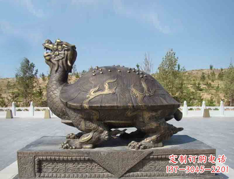 泰州我们中领雕塑特制的精美广场青铜龙雕塑