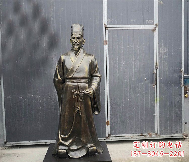泰州中领雕塑为您打造象征李时珍行医的雕塑
