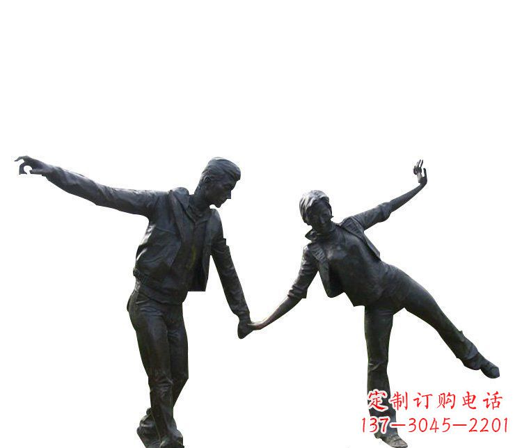 泰州铜恋人雕塑,完美呈现浪漫爱情