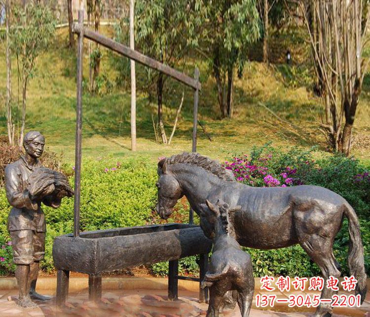 泰州高端定制铜雕动物雕塑