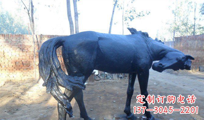 泰州中领雕塑,马出奇制——铜马动物铜雕