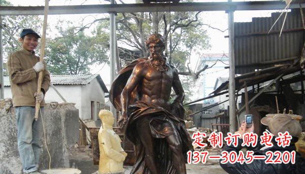 泰州优雅而强大的男人雕塑