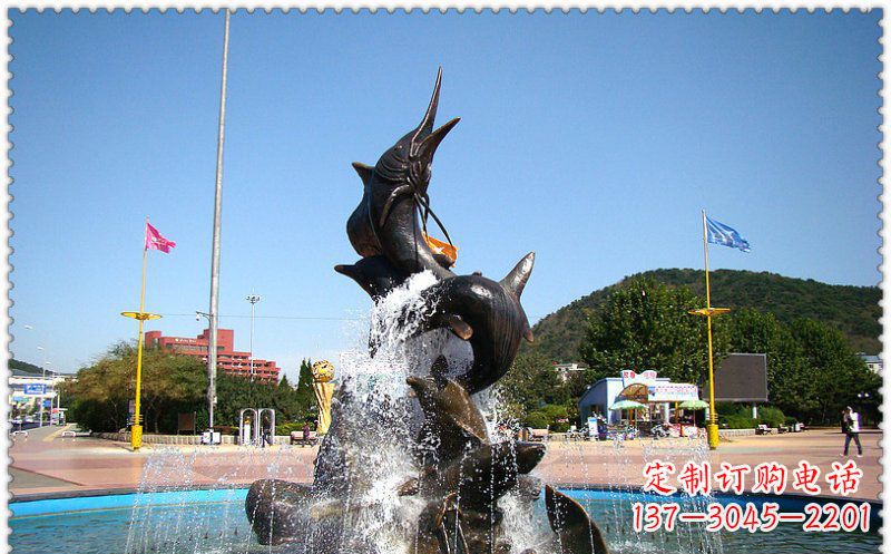泰州铜雕喷泉,引领美观大气