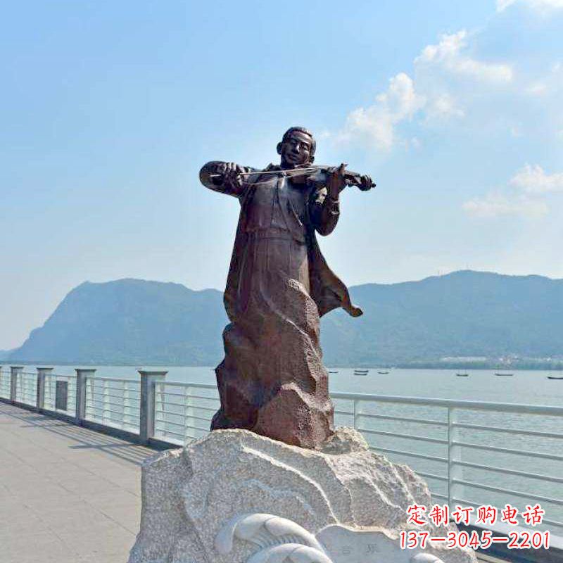 泰州古老音乐符号,聂耳雕像给你带来美好回忆