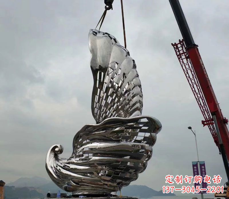 泰州海螺广场雕塑,传承古老文化