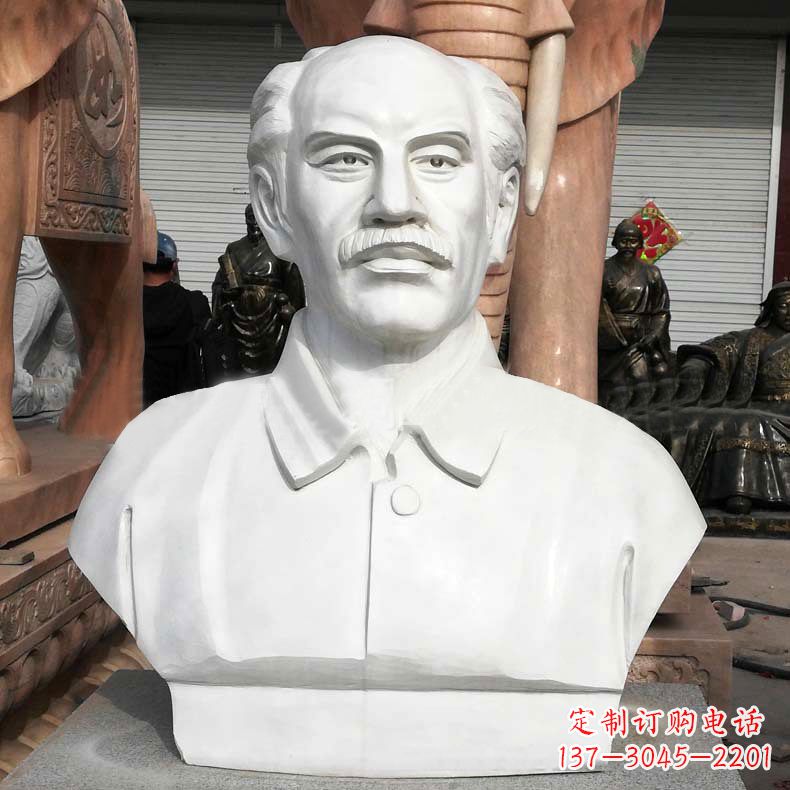 泰州白求恩胸像雕塑——校园世界名人著名医生的终极象征