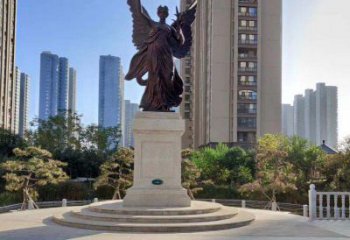 泰州中领雕塑：精致的女神铜雕