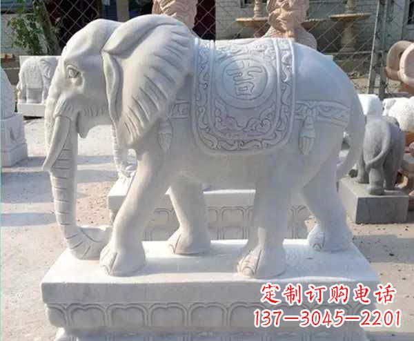泰州高贵厚重的大象雕塑