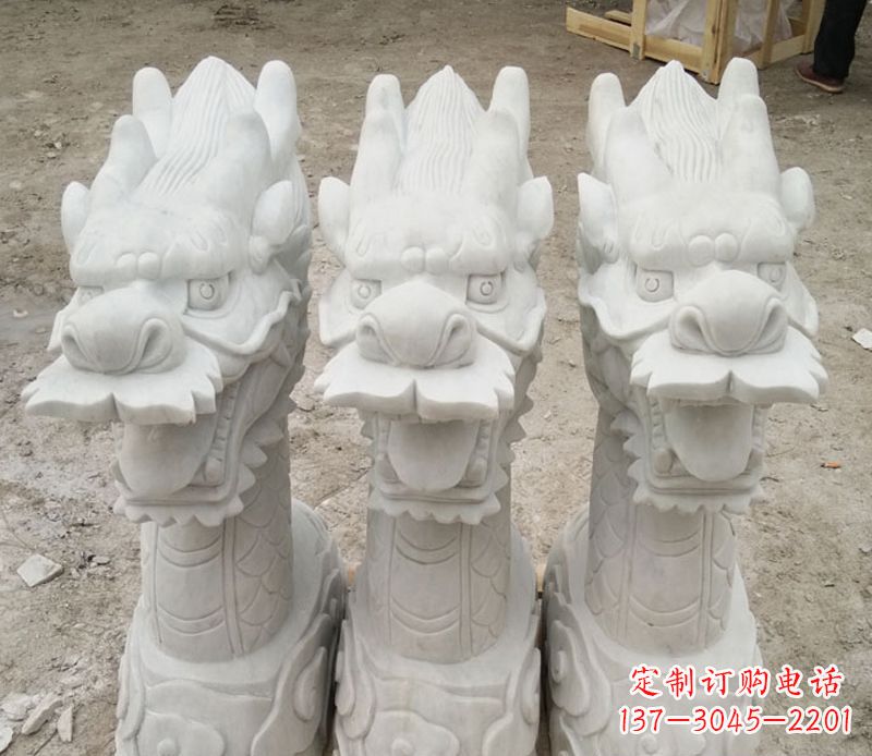 泰州中领雕塑独特的玉喷水龙雕