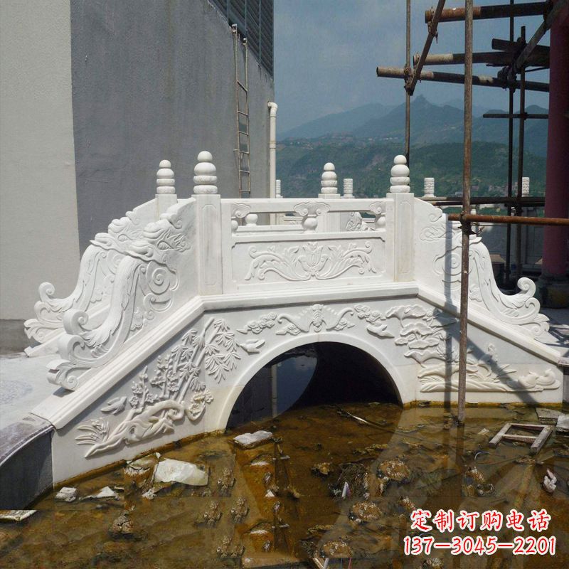 泰州汉白玉庭院石桥