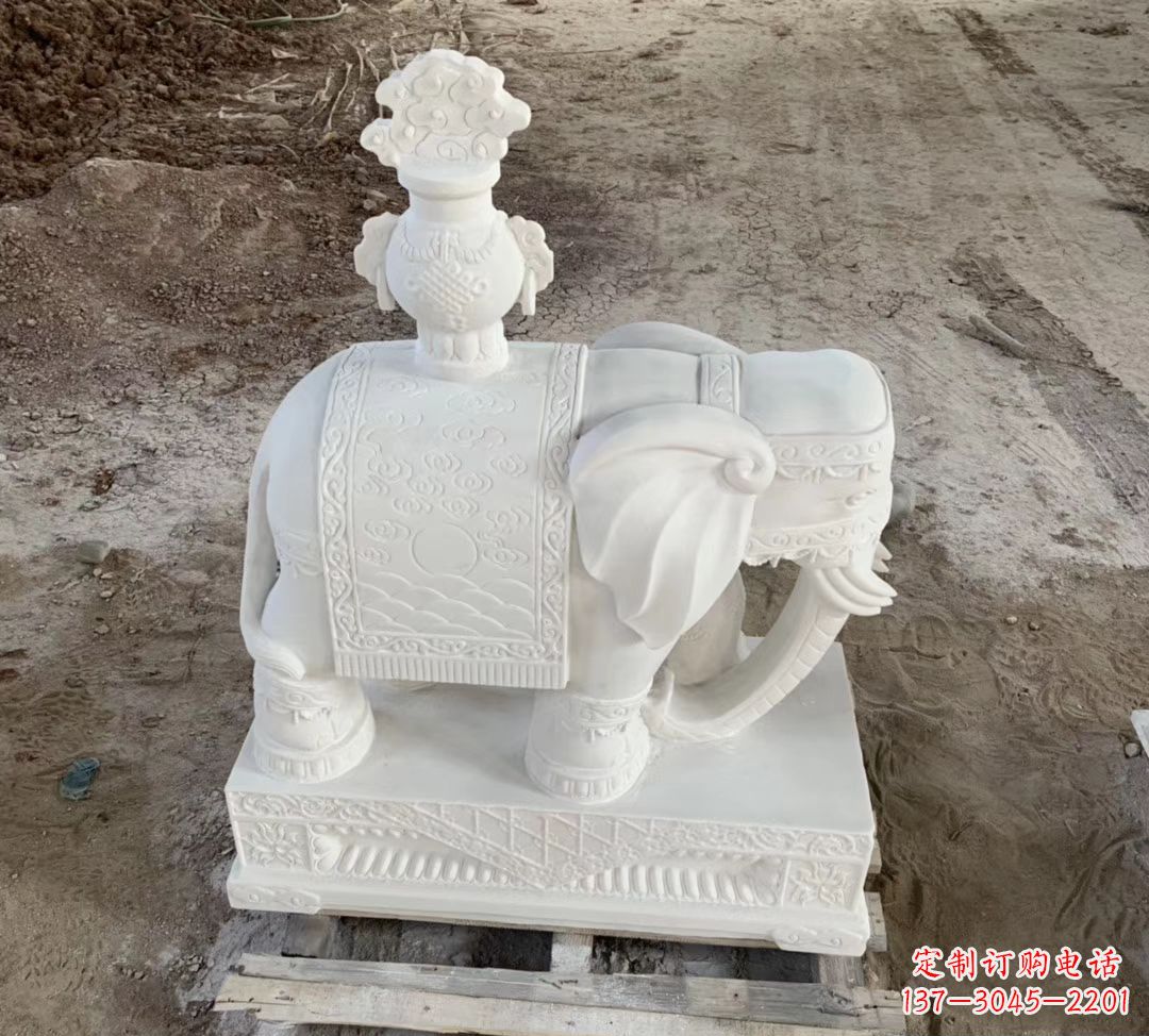 泰州精美绝伦,汉白玉宝瓶雕塑
