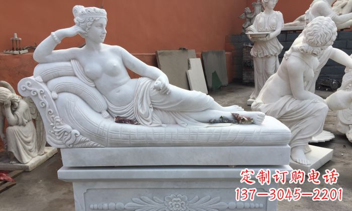 泰州中领雕塑汉白玉女人雕塑将精湛的雕刻技艺与…