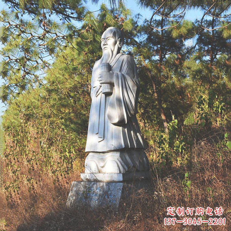 泰州传承中国传统文化,让古代名人雕像永驻心中