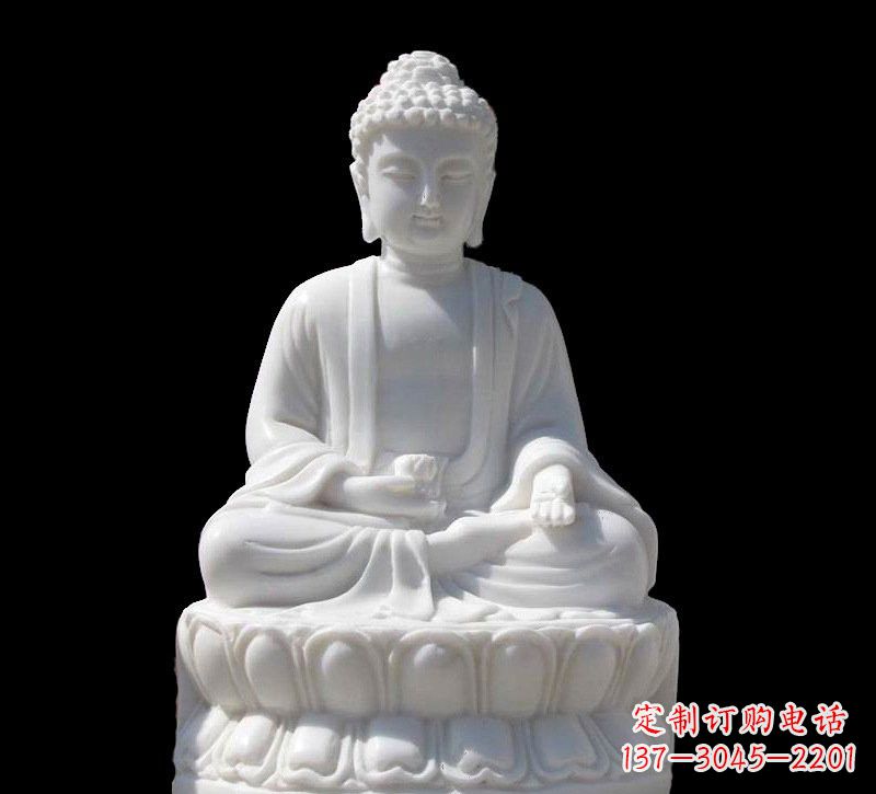 泰州高品质汉白玉如来雕塑