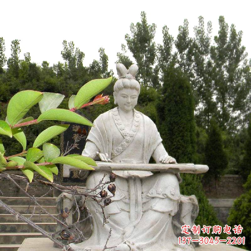 泰州蔡文姬石雕,见证历史美女蔡文姬的魅力