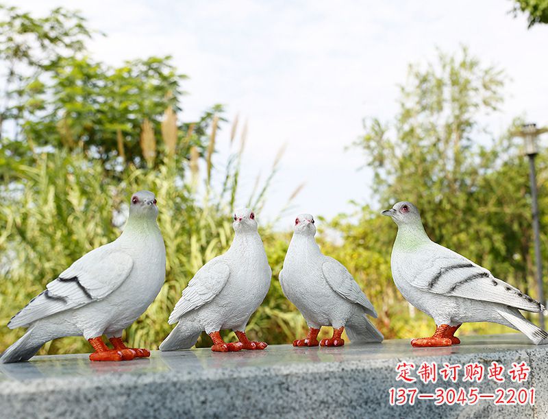 泰州中领雕塑-象征和平的标志之鸽