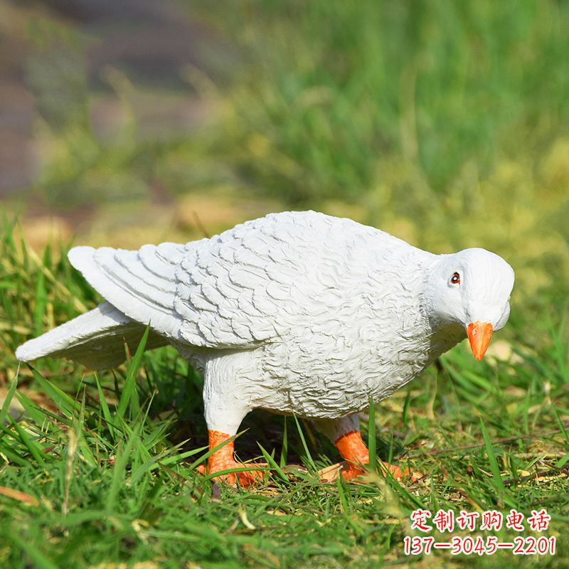 泰州中领雕塑:传递和平与爱的和平鸽雕塑