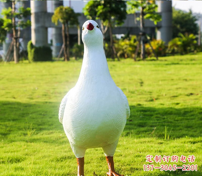 泰州中领雕塑:和平鸽雕塑