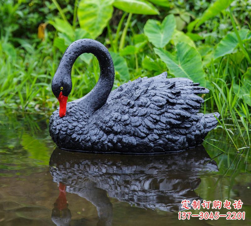 泰州优美雕塑,精致天鹅雕塑