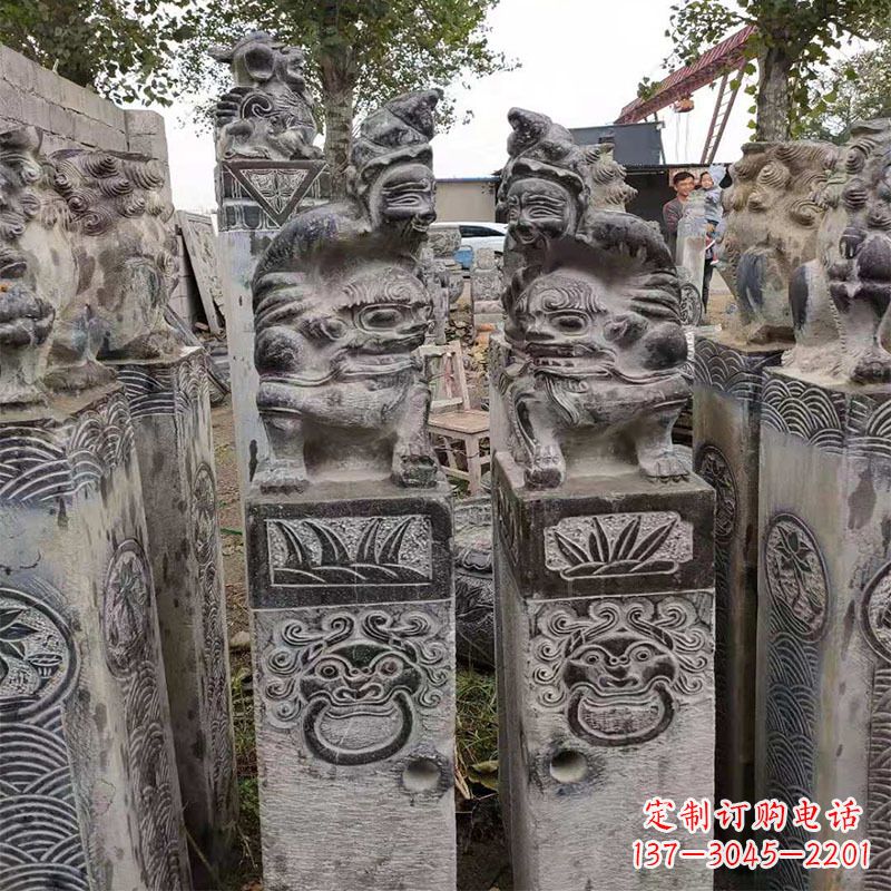 泰州中领雕塑——历久弥新的拴马桩雕塑