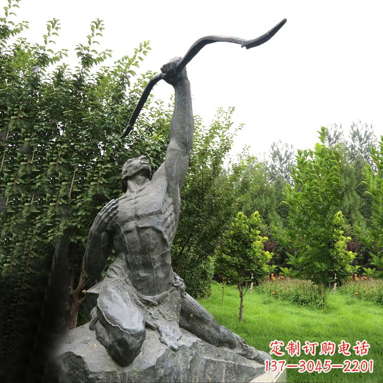泰州后羿射日青石雕塑,精美绝伦!