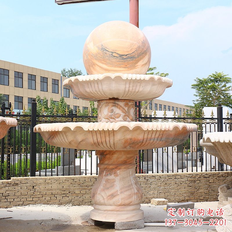 泰州湖南石雕风水球,传统工艺与现代美学完美结合