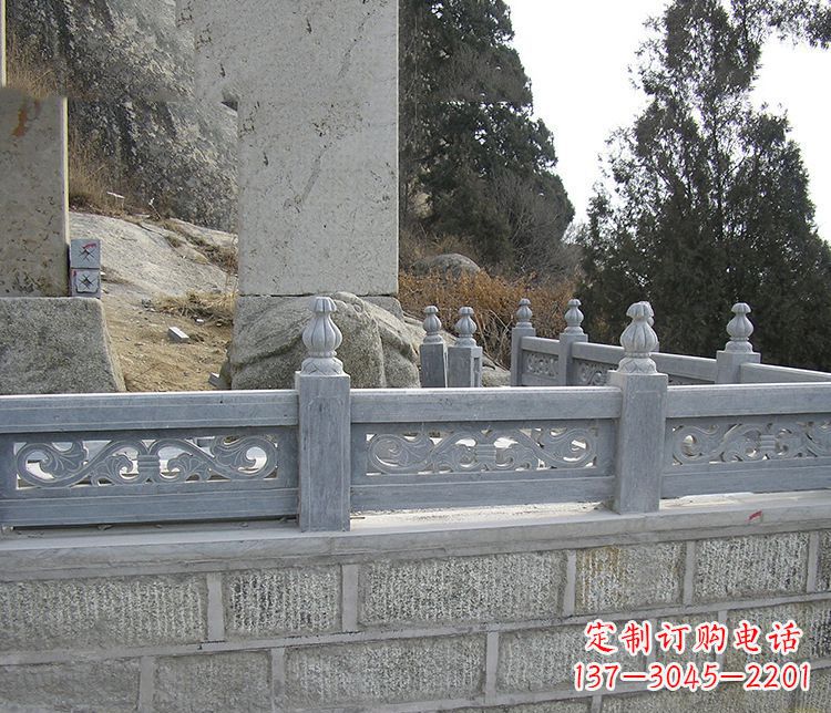 泰州中领雕塑:门神镇守!大理石栏板石雕