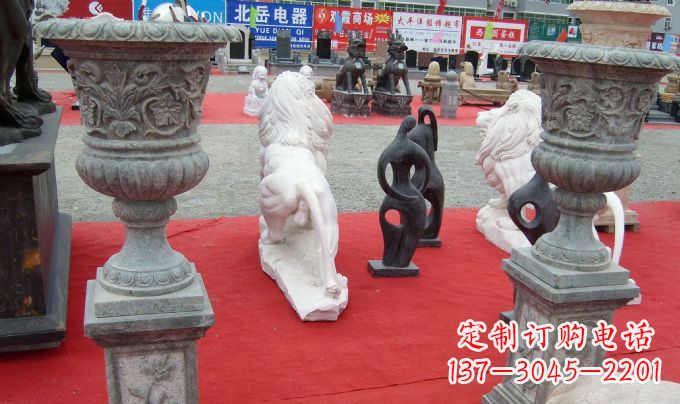 泰州花盆公园景观石雕
