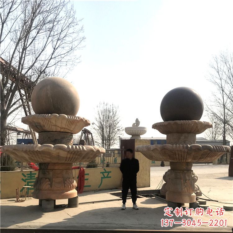 泰州花园石雕喷泉