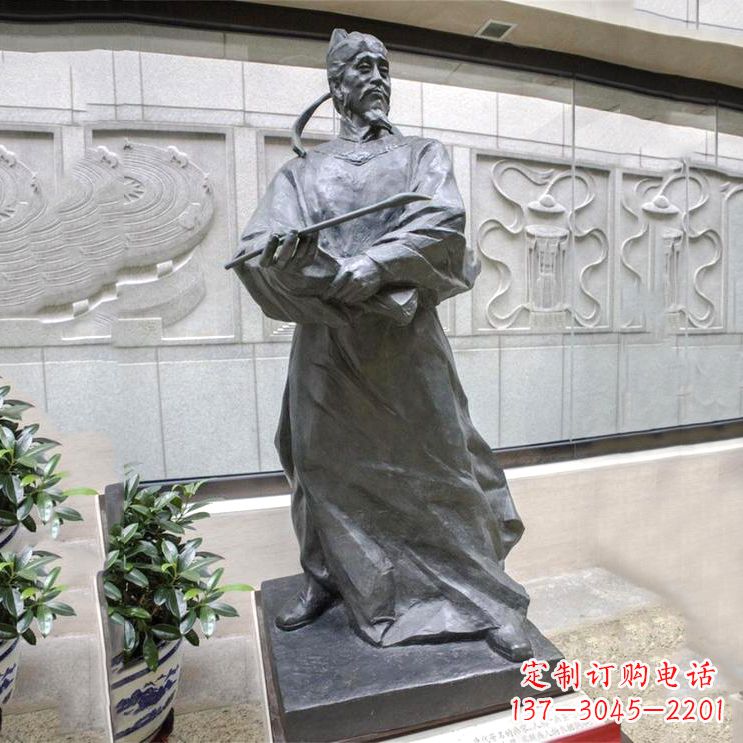泰州铸就历史——吴道子雕塑