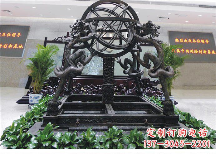 泰州浑天仪古铜雕:将古雅气息带入家居