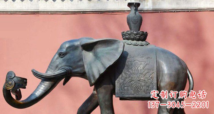 泰州吉祥大象铜雕